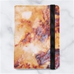 Burnt paper texture print design Microfiber PU Leather Passport Holder