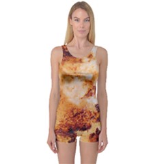 One Piece Boyleg Swimsuit 