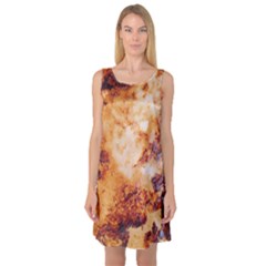 Sleeveless Satin Nightdress 