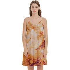 Mini Camis Dress With Pockets 