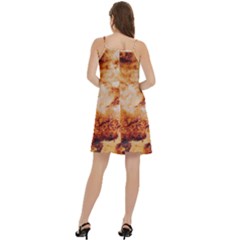 Mini Camis Dress With Pockets 