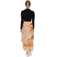 Asymmetrical Ruffle Hem Skirt  