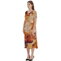 T-Shirt Midi Dress With Pockets 
