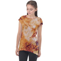 Cap Sleeve High Low Top 