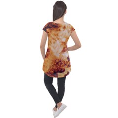 Cap Sleeve High Low Top 