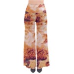 Burnt paper texture print design So Vintage Palazzo Pants