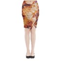 Midi Wrap Pencil Skirt 