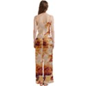 Spaghetti Top Long Pants Satin Pajamas Set 