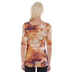 Wide Neckline T-Shirt 