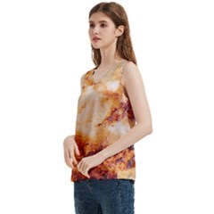 Women s V-Neck Sleeveless Satin Top 