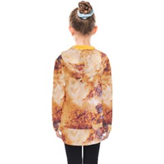 Kids  Double Breasted Button Coat 