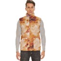 Men s High Neck Button Up Puffer Vest 
