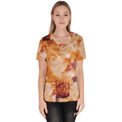 Women s V-Neck Scrub Top 