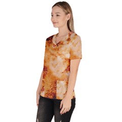 Women s V-Neck Scrub Top 