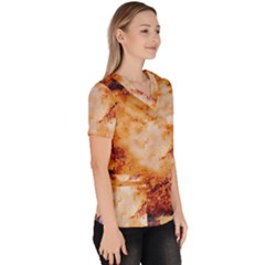 Women s V-Neck Scrub Top 