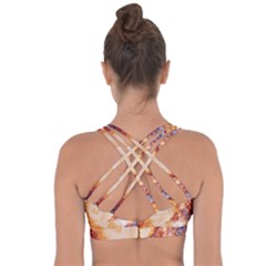 Cross String Back Sports Bra 