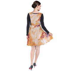 Plunge Pinafore Dress 