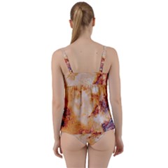 Twist Front Tankini Set 