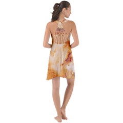 Show Some Back Chiffon Dress 