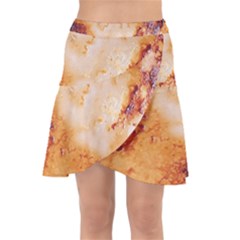 Wrap Front Skirt 