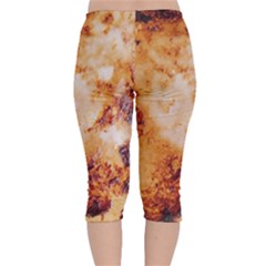 Velvet Capri Leggings  
