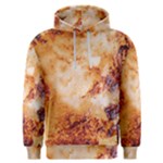 Burnt paper texture print design Men s Overhead Hoodie