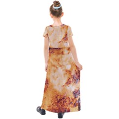 Kids  Short Sleeve Maxi Dress 