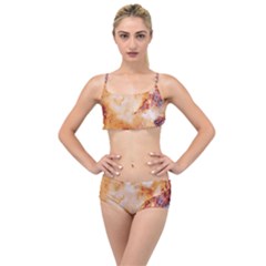Layered Top Bikini Set 