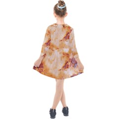 Kids  Quarter Sleeve Shirt Dress 