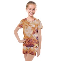Kids  Mesh T-Shirt and Shorts Set 