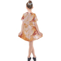 Kids  Short Sleeve Shirt Dress 