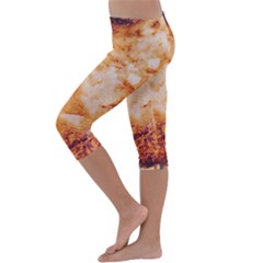 Kids  Lightweight Velour Capri Leggings  