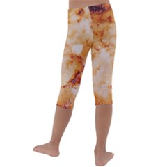 Kids  Lightweight Velour Capri Leggings  