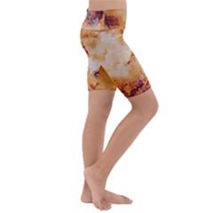 Kids  Lightweight Velour Cropped Yoga Leggings 