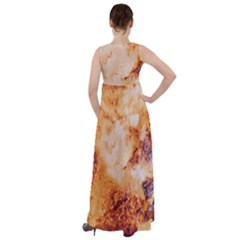Empire Waist Velour Maxi Dress 