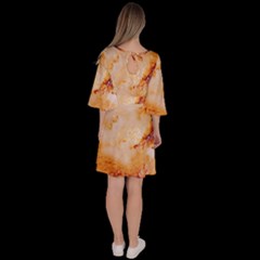 Velour Kimono Dress 