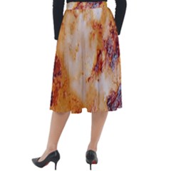 Classic Velour Midi Skirt  