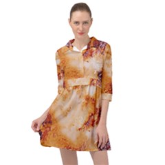 Mini Skater Shirt Dress 