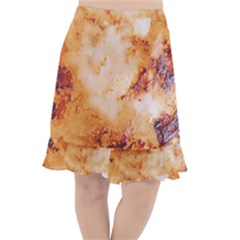 Fishtail Chiffon Skirt 