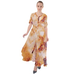 Waist Tie Boho Maxi Dress 