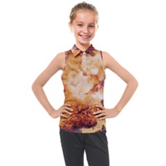 Kids  Sleeveless Polo T-Shirt 