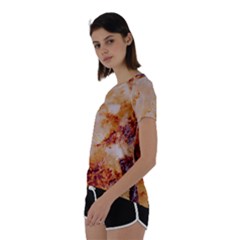 Short Sleeve Open Back T-Shirt 