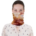 Burnt paper texture print design Face Covering Bandana (Adult)