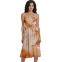 Knee-Length Strapless Bra Top Dress 