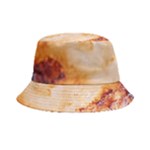 Burnt paper texture print design Bucket Hat
