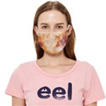 Burnt paper texture print design Cloth Face Mask (Adult)