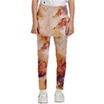 Burnt paper texture print design Kids  Skirted Pants