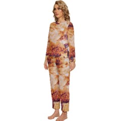 Womens  Long Sleeve Lightweight Pajamas Set 