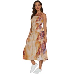 Sleeveless Shoulder Straps Boho Dress 