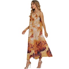 V-Neck Sleeveless Wide Leg Pants Overalls 